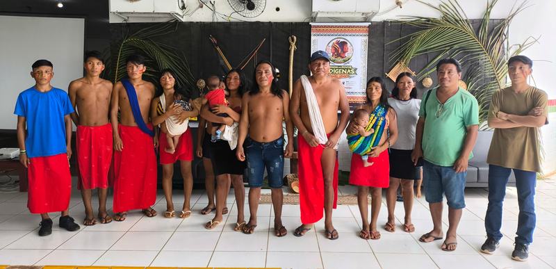 Representantes do povo Waiãpi participaram da programação, apresentando danças e ministrando palestras