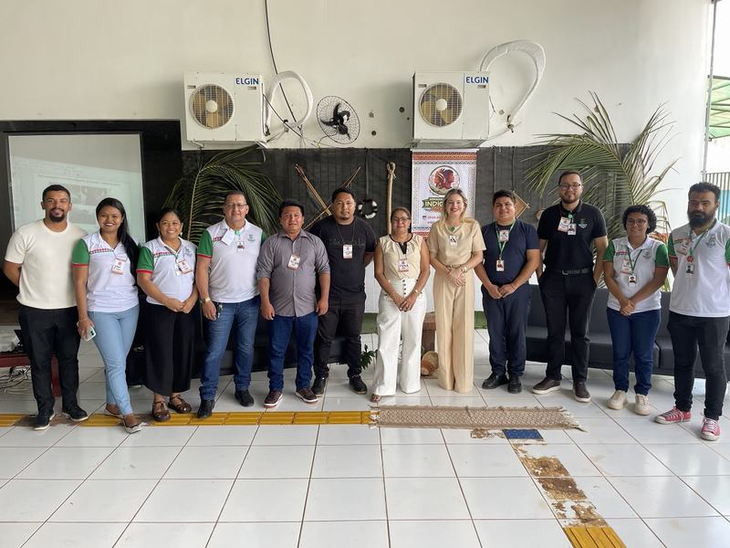 Programação contou com a reitora em exercício, Juliana Eveline, além da representante da Pró-Reitoria de Extensão (Proext), professora Risonete Santiago